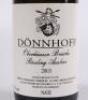 (1) 2003 Donnhoff Oberhauser Brucke Riesling Auslese Gold Capsule 375ml, Nahe - 2