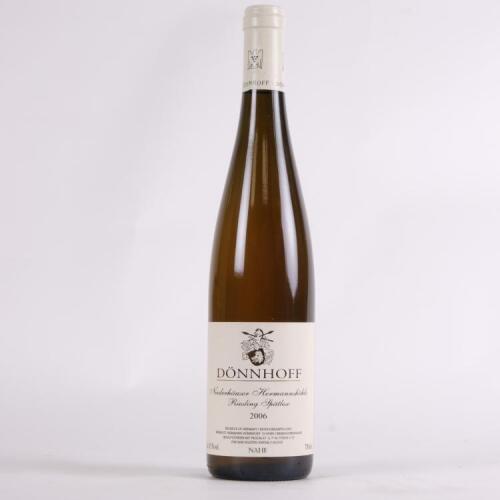 (1) 2006 Donnhoff Niederhauser Hermannshohle Riesling Spatlese, Nahe