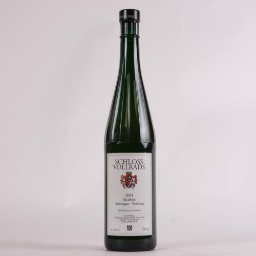 (1) 2004 Schloss Vollrads Riesling Spatlese, Rheingau