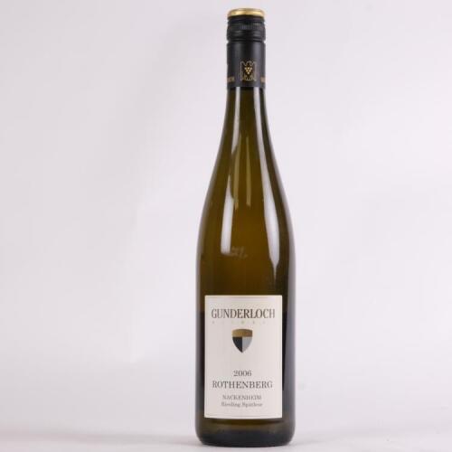 (1) 2006 Weingut Gunderloch Nackenheim Rothenberg Riesling Spatlese, Rheinhessen