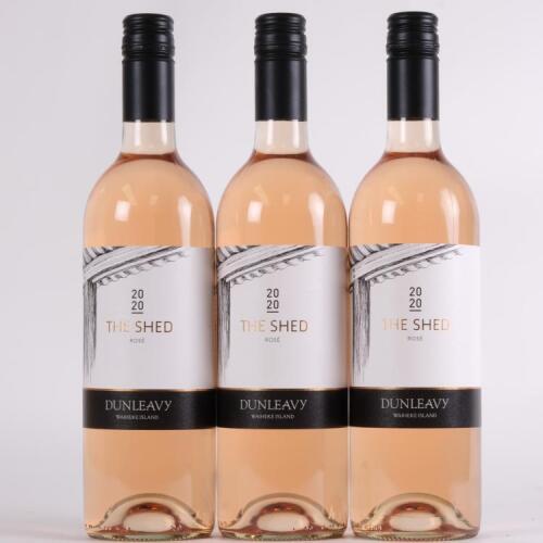 (3) 2020 Dunleavy The Shed Rose, Waiheke
