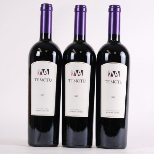 (3) 2009 Te Motu Cabernet Sauvignon/Merlot, Waiheke