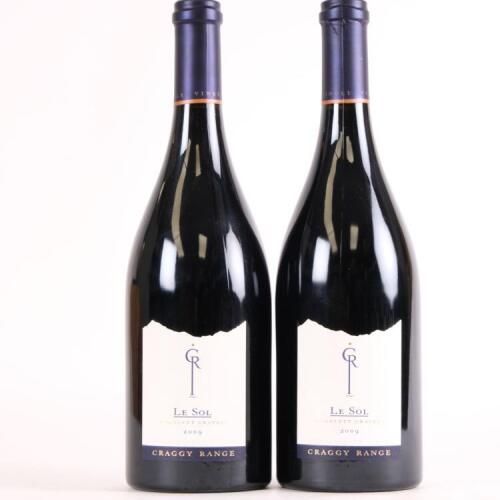(2) 2009 Craggy Range Le Sol, Gimblett Gravels