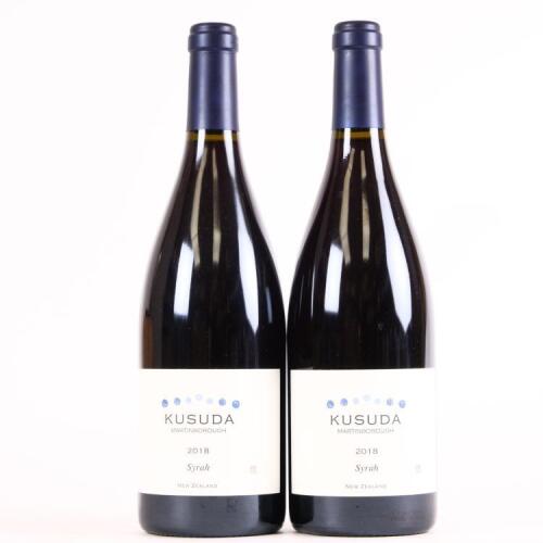 (2) 2018 Kusuda Syrah, Martinborough