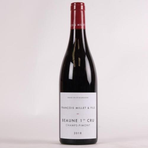 (1)&nbsp;2018 Francois Millet Beaune Champs Pimot 1er Cru, Cote de Beaune *