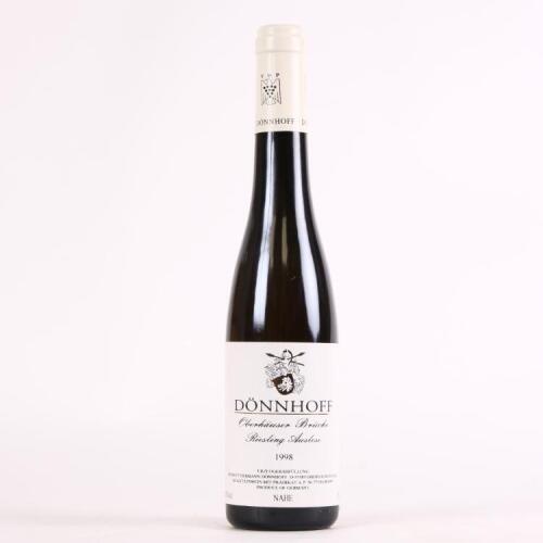 (1) 1998 Donnhoff Oberhauser Brucke Riesling Auslese 375ml, Nahe