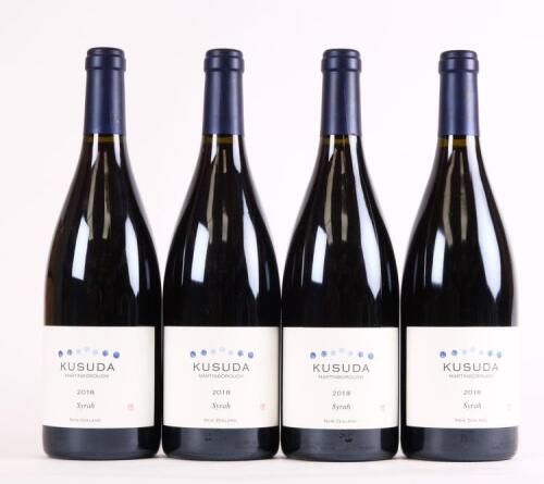 (4) 2018 Kusuda Syrah, Martinborough