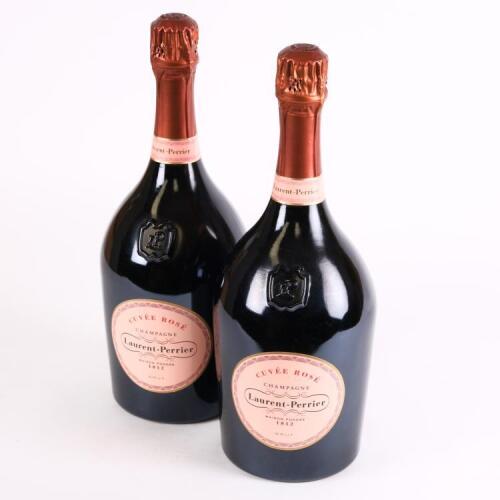 (2) NV Laurent Perrier Cuvee Rose Brut 1500ml