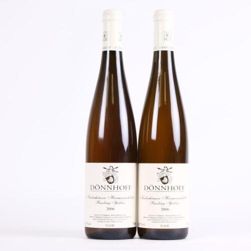 (2) 2006 Donnhoff Niederhauser Hermannshohle Riesling Spatlese, Nahe