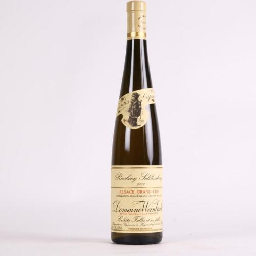 (1) 2002 Domaine Weinbach Schlossberg Grand Cru Riesling