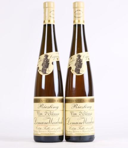 (2) 2002 Domaine Weinbach Cuvee Ste Catherine Riesling