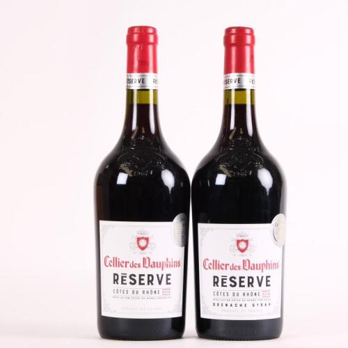 (2) 2018 Cellier des Dauphins Reserve Cotes du Rhone