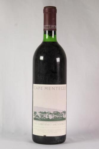 (1) 1987 Cape Mentelle Cabernet Sauvignon, Margaret River WA