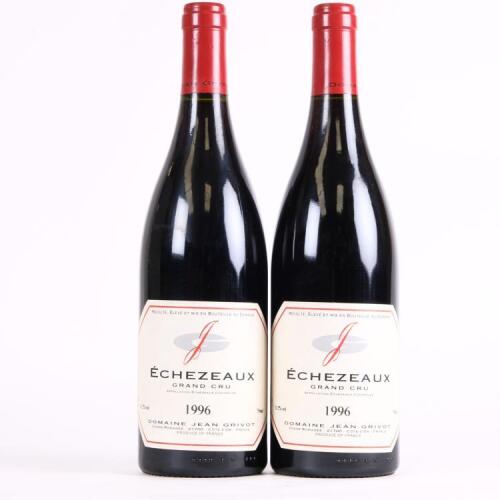 (2) 1996 Domaine Jean Grivot Echezeaux Grand Cru, Cote de Nuits
