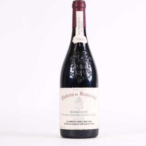 (1) 1998 Chateau de Beaucastel Chateauneuf du Pape