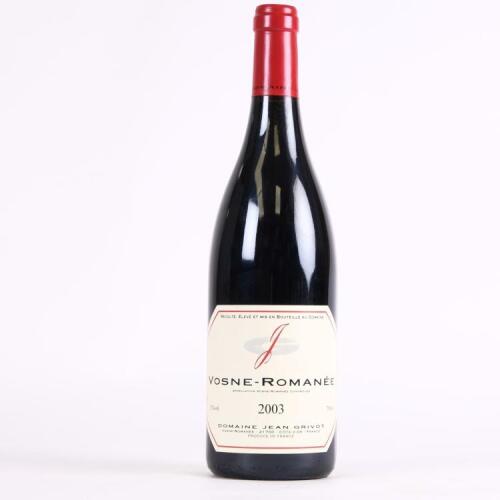 (1) 2003 Domaine Jean Grivot Vosne Romanee, Cote de Nuits