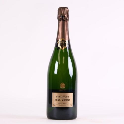 (1) 2002 Bollinger R.D Extra Brut