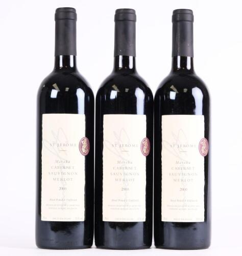 (3) 2000 St Jerome Matuka Cabernet Sauvignon/Merlot, Henderson