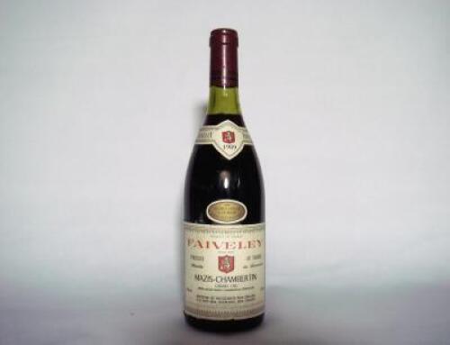 (1) 1989 Faiveley Mazi Chambertin Grand Cru, Cote du Nuits