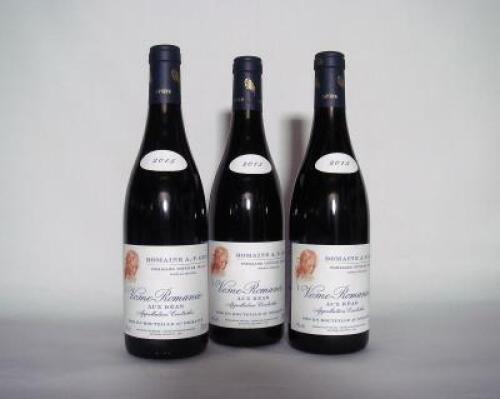 (3) 2015 Domaine AF Gros Vosne Romannee Aux Reas, Cote de Nuits