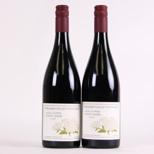 (2) 2006 Pyramid Valley Vineyards Angel Flower Pinot Noir, Waikari