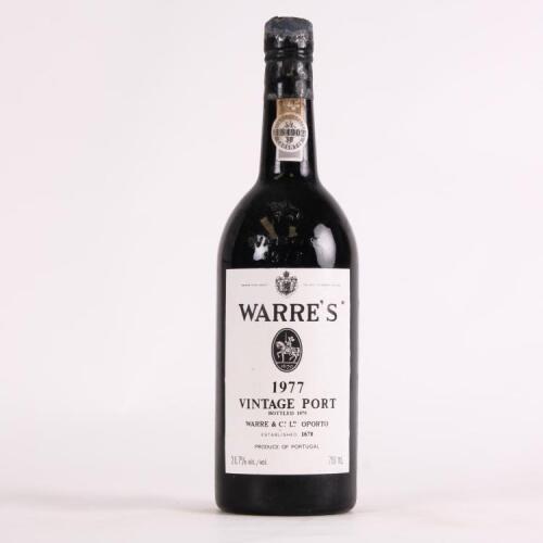 (1) 1977 Warre's Vintage, Oporto