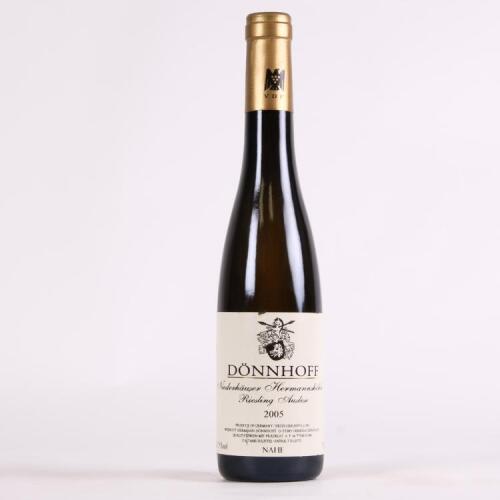 (1) 2005 Donnhoff Niederhauser Hermannshohle Riesling Auslese Goldkapsel 375ml, Nahe