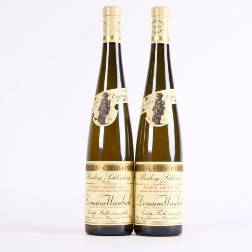 (2) 2002 Domaine Weinbach Cuvee Ste Catherine Schlossberg Grand Cru Riesling