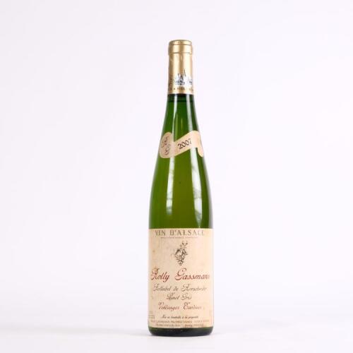 (1) 2007 Rolly Gassmann Rotleibel de Rohschwihr Pinot Gris Vendanges Tardives