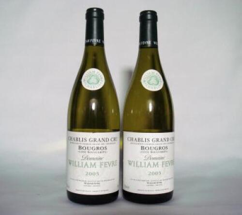 (2) 2005 Domaine William Fevre Bougros Cote Bouguerots Grand Cru, Chablis