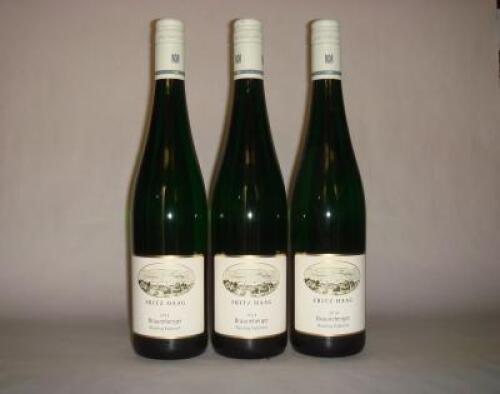 (3) 2014 Fritz Haag Brauneberger Riesling Kabinett, Mosel