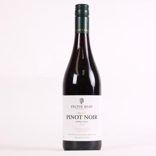 (1) 2020 Felton Road Block 3 Pinot Noir, Bannockburn