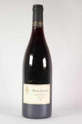 (1) 2001 Daniel Schuster Omihi Hills Pinot Noir, Waipara