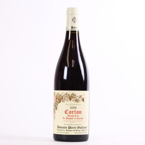 (1) 2016 Domaine Pierre Guillemot Corton Grand Cru Le Rognet et Corton, Cote de Beaune *