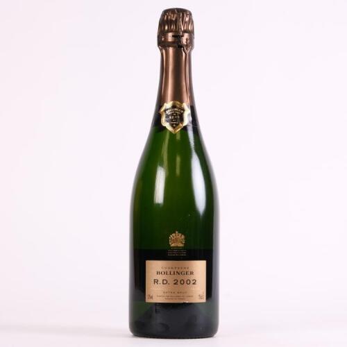 (1) 2002 Bollinger R.D Extra Brut
