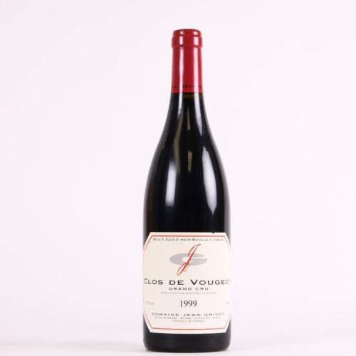 (1) 1999 Domaine Jean Grivot Clos de Vougeot Grand Cru, Cote de Nuits