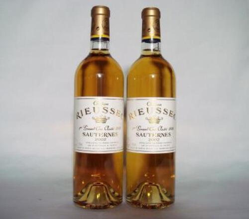 (2) 2002 Chateau Rieussec, Sauternes