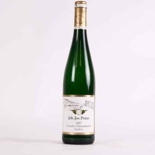 (1) 2007 Joh. Jos. Prum Graacher Himmelreich Riesling Auslese Goldkapsel, Mosel Saar Ruwer