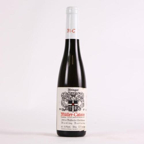 (1) 2001 Muller-Catoir Mussbacher Eselshaut Riesling Auslese 375ml, Pfalz