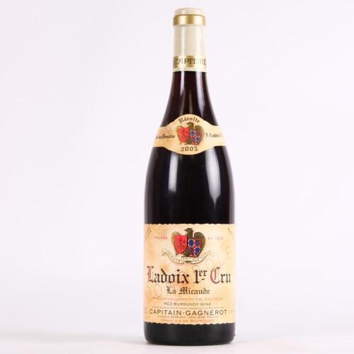 (1) 2005 Capitain-Gagnerot Ladoix La Micaude 1er Cru, Cote de Beaune