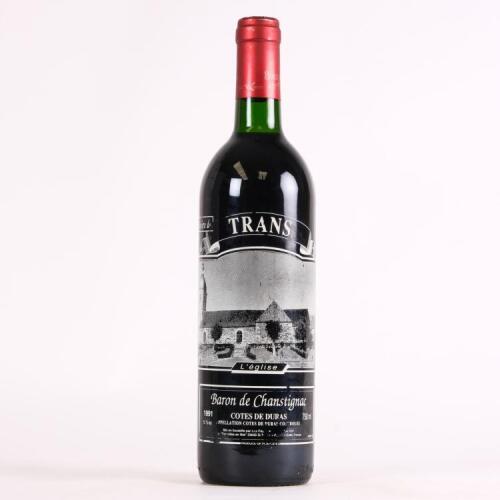 (1) 1991 Baron de Chanstignac Trans L'Eglise, Cote de Duras