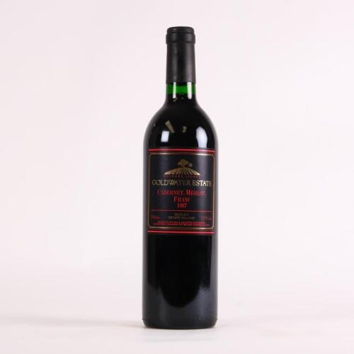 (1) 1987 Goldwater Estate Cabernet Sauvignon/Merlot, Waiheke