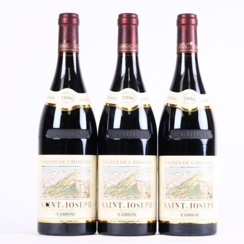 (3) 2006 E. Guigal Vignes de L'Hospice St. Joseph