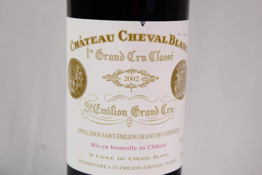 1) 2002 Chateau Cheval Blanc, St Emilion