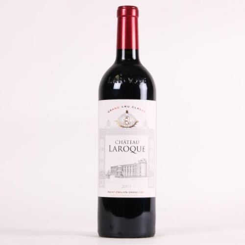 (1) 2015 Chateau Laroque, St Emilion *
