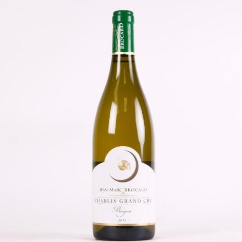 (1) 2015 Jean-Marc Brocard Bougros Grand Cru, Chablis *