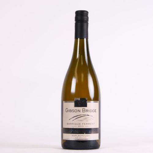 (1) 2013 Gibson Bridge Barrique Fermented Pinot Gris, Marlborough