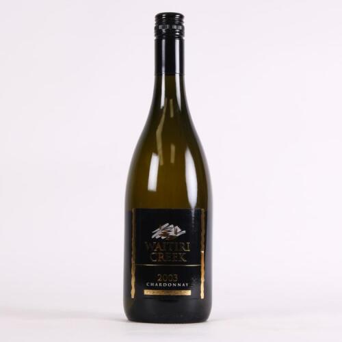 (1) 2003 Waitiri Creek Chardonnay, Central Otago