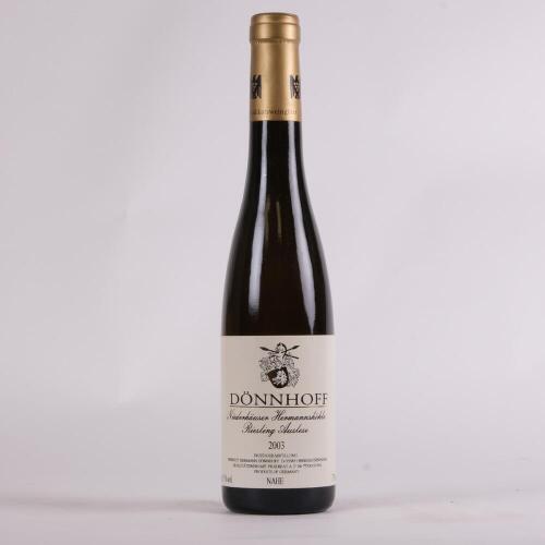 (1) 2003 Donnhoff Niederhauser Hermannshohle Riesling Auslese Gold Capsule 375ml, Nahe