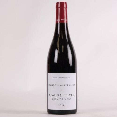 (1)&nbsp;2018 Francois Millet Beaune Champs Pimot 1er Cru, Cote de Beaune *
